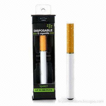 Disposable E-cigarette (YJ4927) with Up to 300 Puffs, Color Box Packing, OEM/ODM Orders are Welcome